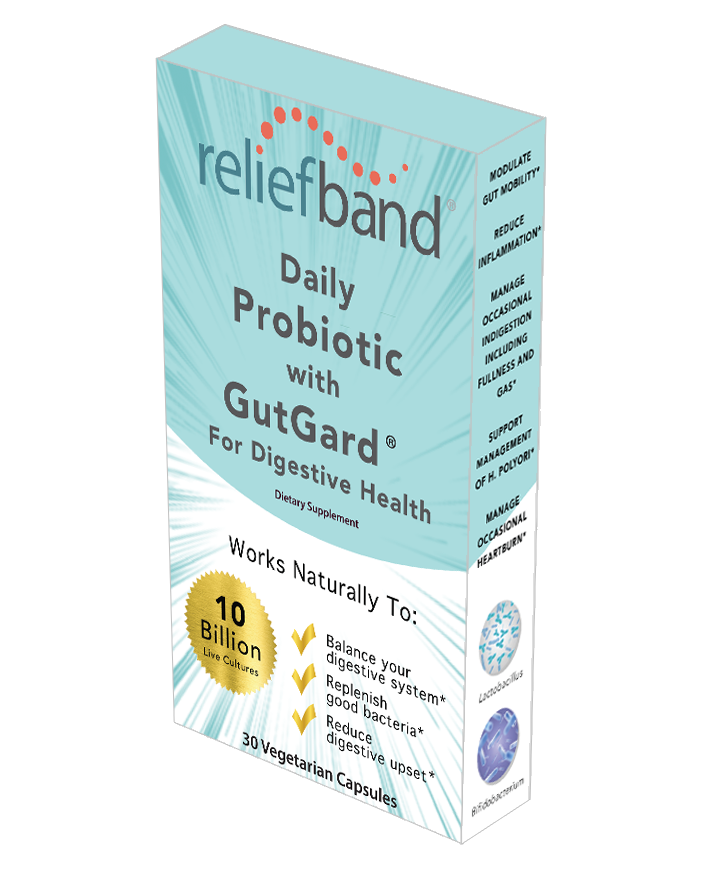 Reliefband Probiotic with GutGard® 30 Day