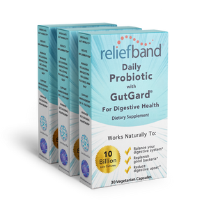 Reliefband Probiotic with GutGard® 90 Day Supply
